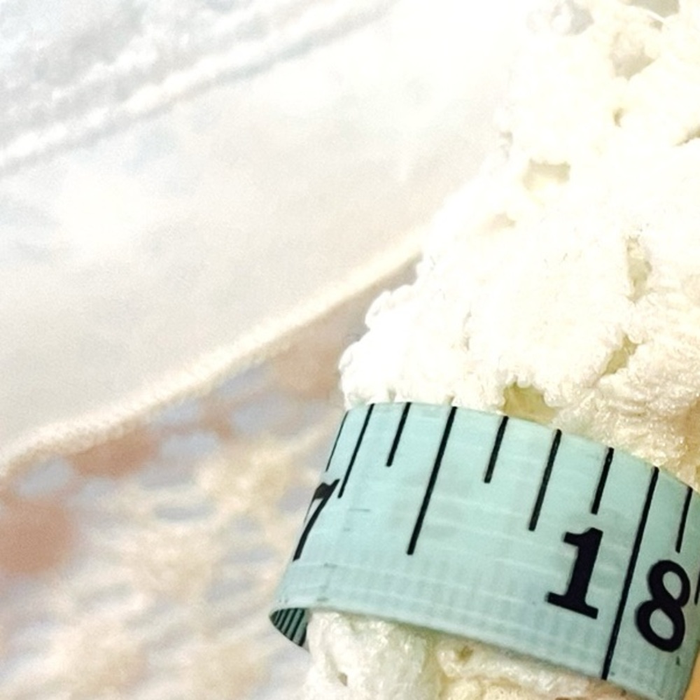 Aqua white pintelle top size small - Picture 8 of 10